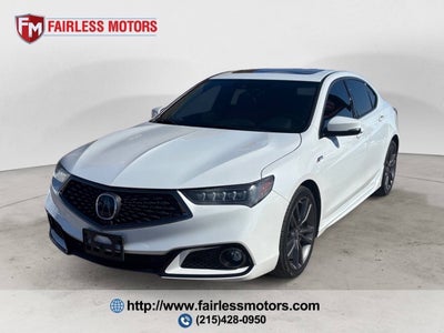 2019 Acura TLX w/Tech w/A SPEC 4dr Sedan w/Technology and A Package (Red Interior)