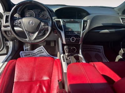 2019 Acura TLX w/Tech w/A SPEC 4dr Sedan w/Technology and A Package (Red Interior)