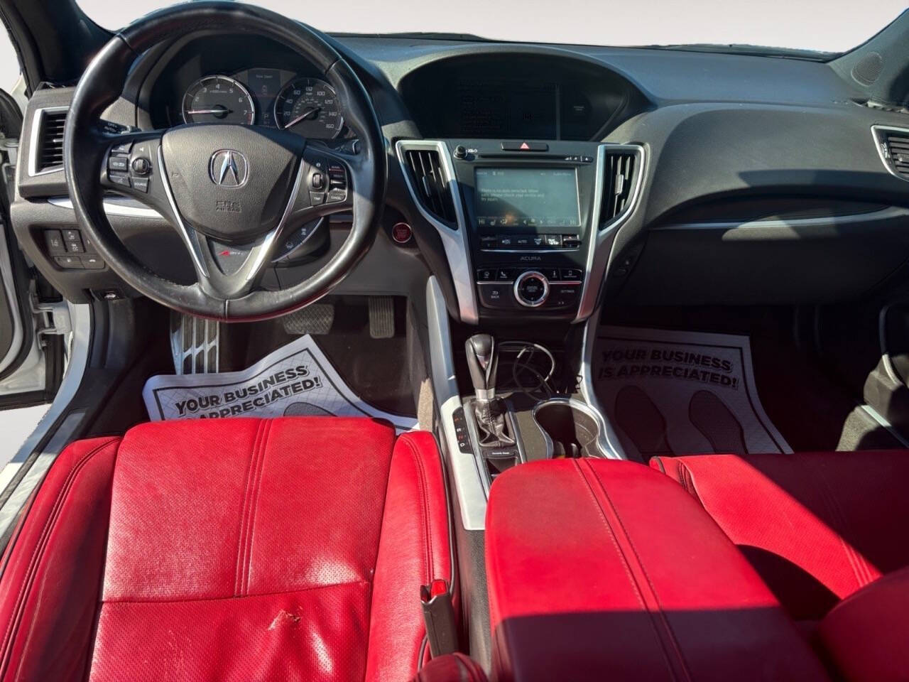 2019 Acura TLX w/Tech w/A SPEC 4dr Sedan w/Technology and A Package (Red Interior)