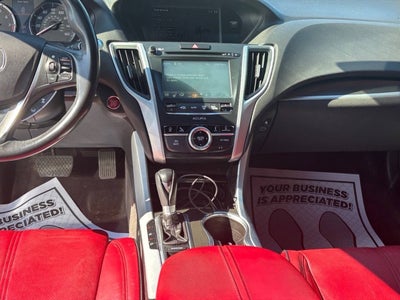 2019 Acura TLX w/Tech w/A SPEC 4dr Sedan w/Technology and A Package (Red Interior)