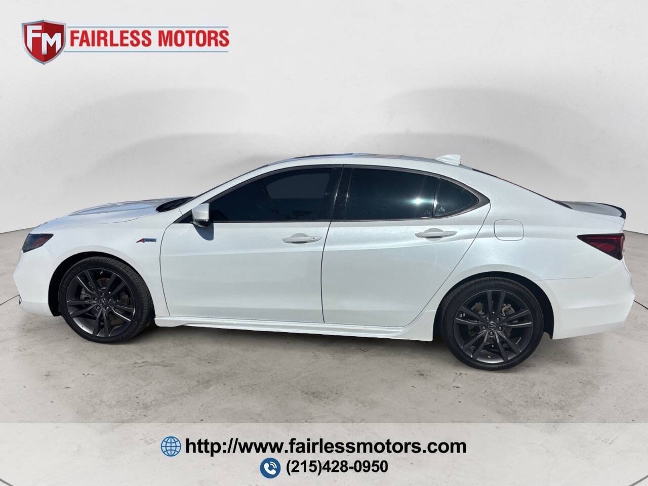 2019 Acura TLX w/Tech w/A SPEC 4dr Sedan w/Technology and A Package (Red Interior)