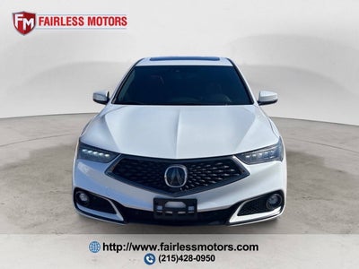 2019 Acura TLX w/Tech w/A SPEC 4dr Sedan w/Technology and A Package (Red Interior)