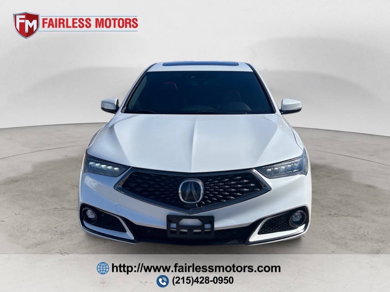 2019 Acura TLX w/Tech w/A SPEC 4dr Sedan w/Technology and A Package (Red Interior)