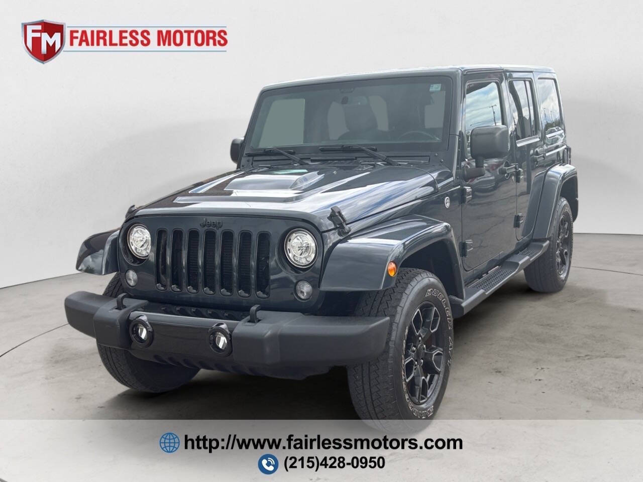 2017 Jeep Wrangler Unlimited Smoky Mountain 4x4 4dr SUV