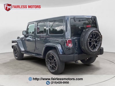 2017 Jeep Wrangler Unlimited Smoky Mountain 4x4 4dr SUV