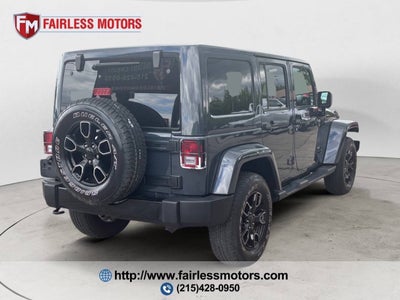 2017 Jeep Wrangler Unlimited Smoky Mountain 4x4 4dr SUV