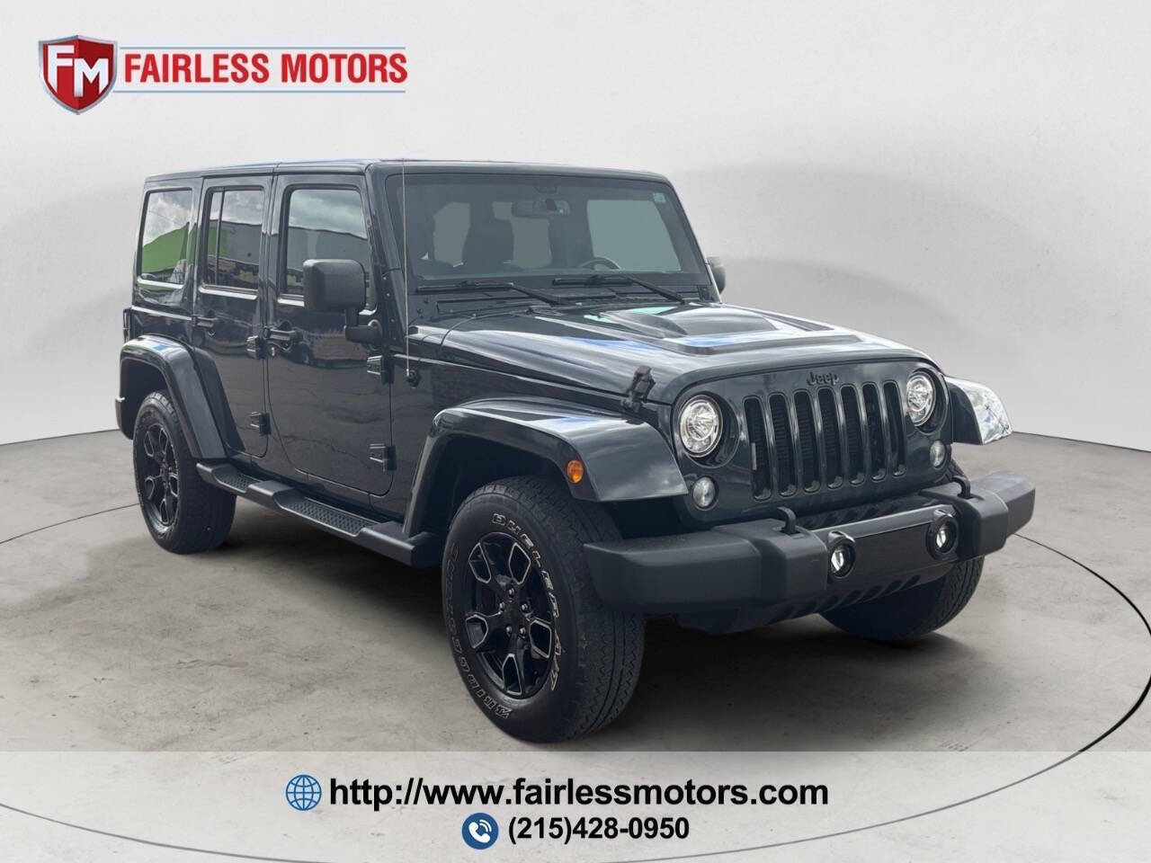 2017 Jeep Wrangler Unlimited Smoky Mountain 4x4 4dr SUV