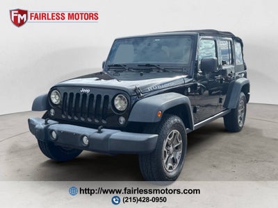2016 Jeep Wrangler Unlimited Rubicon 4x4 4dr SUV