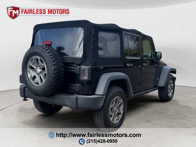 2016 Jeep Wrangler Unlimited Rubicon 4x4 4dr SUV