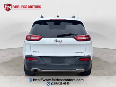 2018 Jeep Cherokee Limited 4x4 4dr SUV