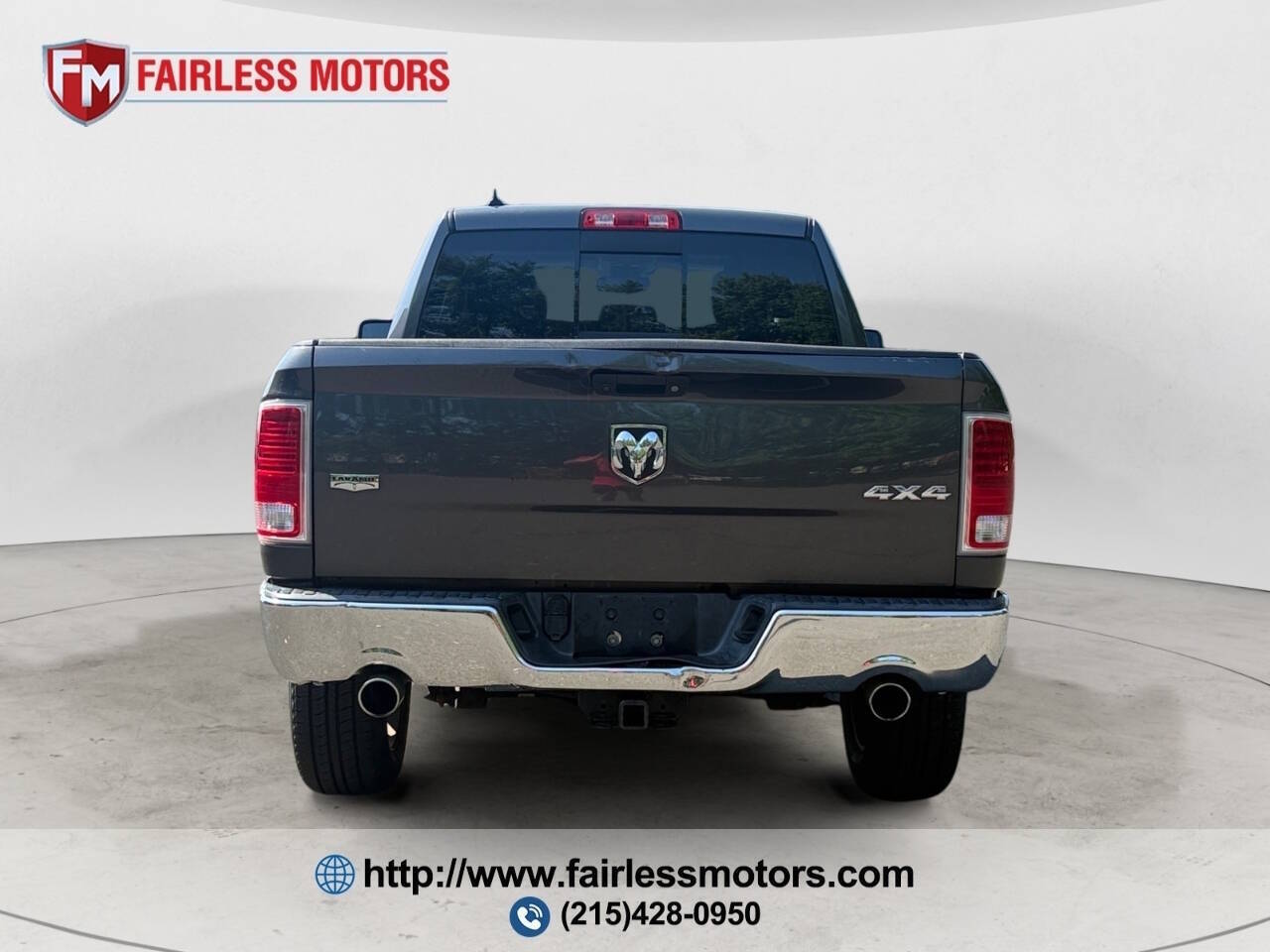 2017 RAM 1500 Laramie 4x4 4dr Quad Cab 6.3 ft. SB Pickup