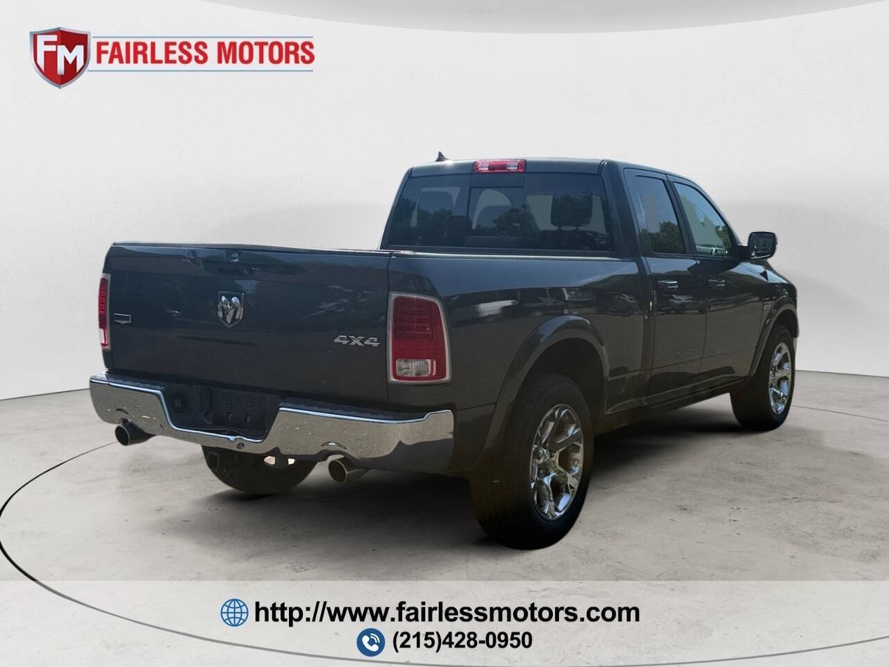 2017 RAM 1500 Laramie 4x4 4dr Quad Cab 6.3 ft. SB Pickup
