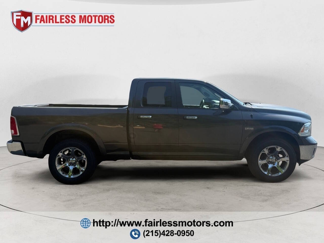 2017 RAM 1500 Laramie 4x4 4dr Quad Cab 6.3 ft. SB Pickup