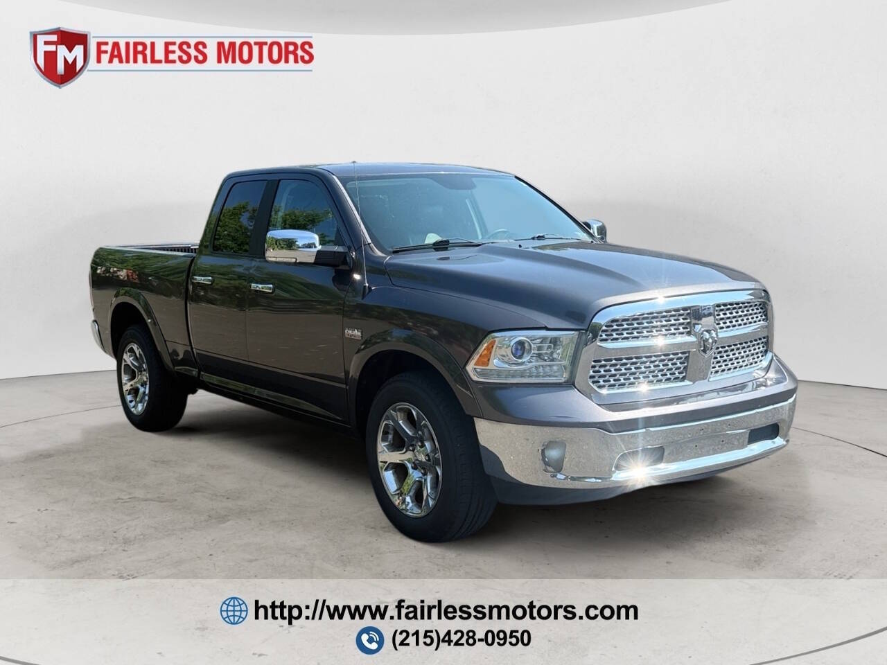 2017 RAM 1500 Laramie 4x4 4dr Quad Cab 6.3 ft. SB Pickup