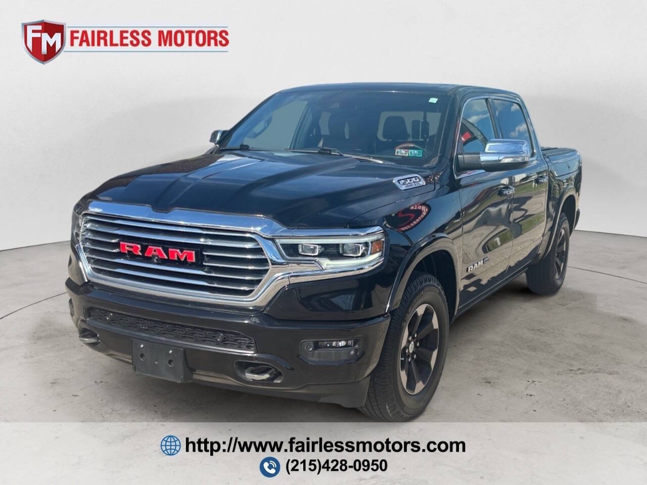 2020 RAM 1500 Laramie Longhorn 4x4 4dr Crew Cab 5.6 ft. SB Pickup