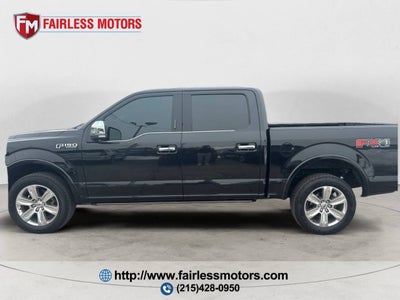 2019 Ford F-150 Platinum 4x4 4dr SuperCrew 5.5 ft. SB