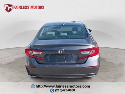 2018 Honda Accord EX L 4dr Sedan (1.5T I4)