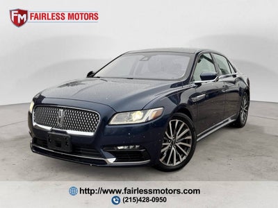 2017 Lincoln Continental Select AWD 4dr Sedan