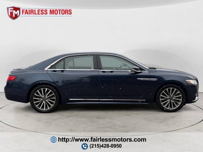 2017 Lincoln Continental Select AWD 4dr Sedan