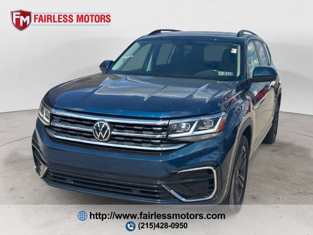 2021 Volkswagen Atlas V6 SE R Line 4Motion AWD 4dr SUV w/Technology
