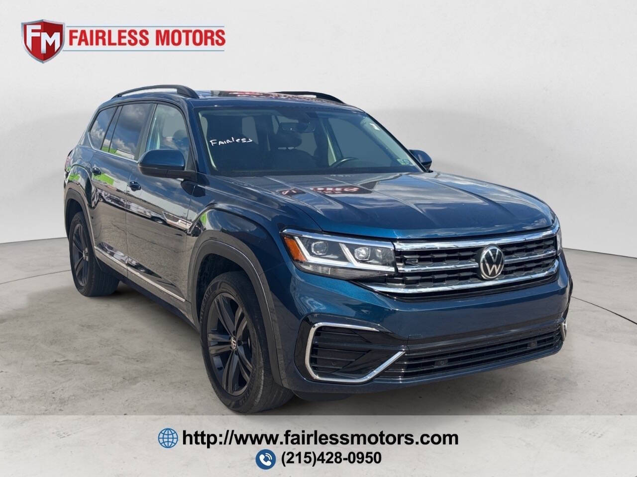 2021 Volkswagen Atlas V6 SE R Line 4Motion AWD 4dr SUV w/Technology