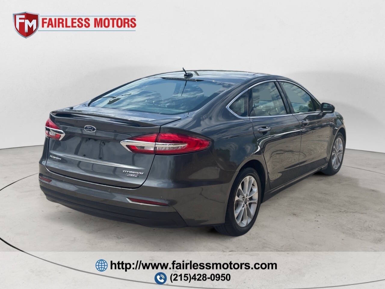 2020 Ford Fusion Energi Titanium 4dr Sedan