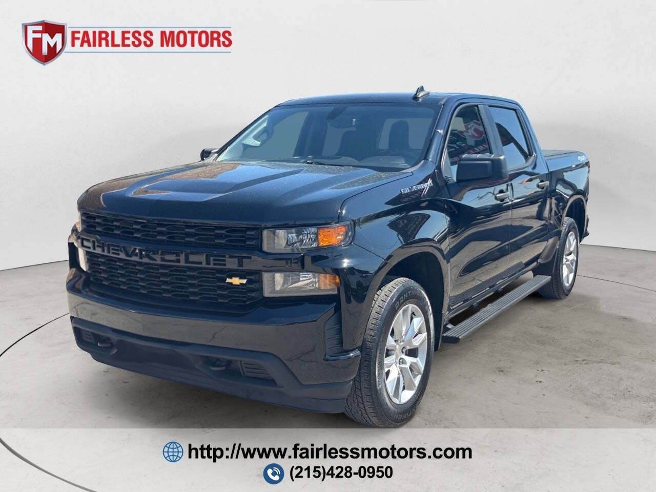 2020 Chevrolet Silverado 1500 Custom 4x4 4dr Crew Cab 5.8 ft. SB
