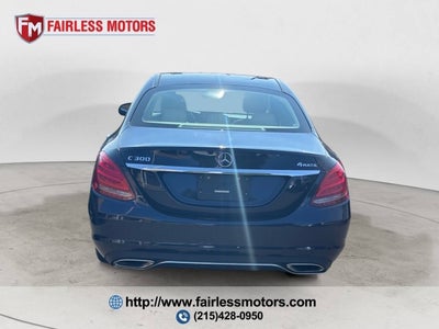2017 Mercedes-Benz C-Class C 300 4MATIC® AWD 4dr Sedan