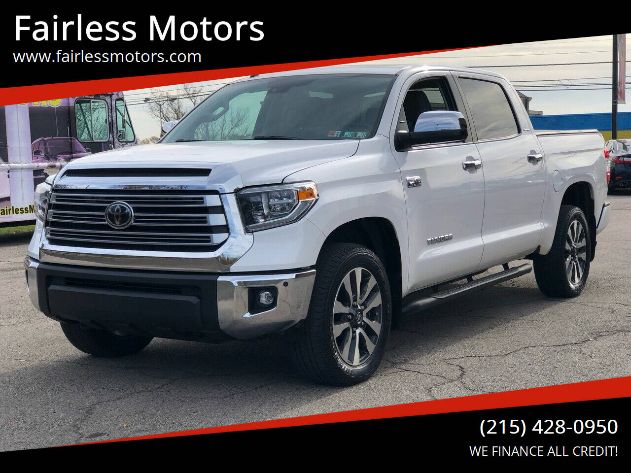 2019 Toyota Tundra Limited 4x4 4dr CrewMax Cab Pickup SB (5.7L V8)