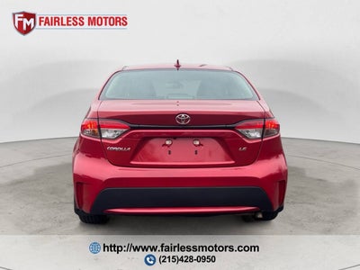 2021 Toyota Corolla LE 4dr Sedan