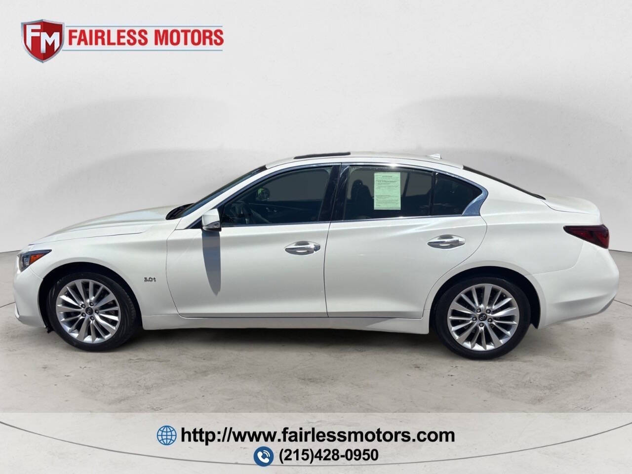 2018 INFINITI Q50 3.0T Luxe AWD 4dr Sedan