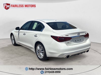 2018 INFINITI Q50 3.0T Luxe AWD 4dr Sedan
