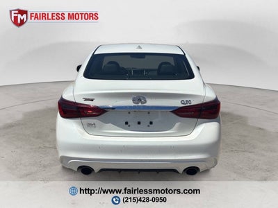 2018 INFINITI Q50 3.0T Luxe AWD 4dr Sedan