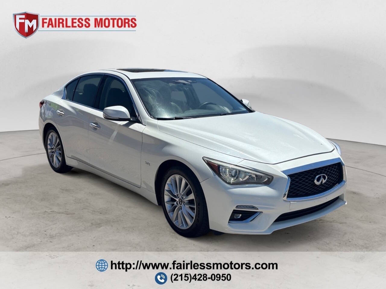 2018 INFINITI Q50 3.0T Luxe AWD 4dr Sedan