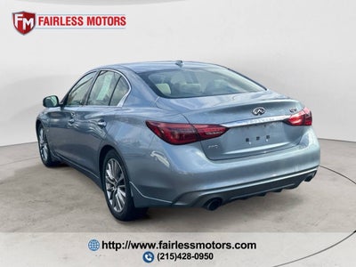 2018 INFINITI Q50 3.0T Luxe AWD 4dr Sedan