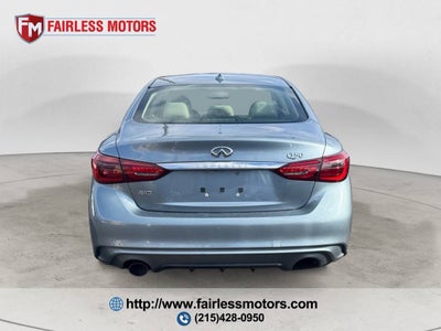 2018 INFINITI Q50 3.0T Luxe AWD 4dr Sedan