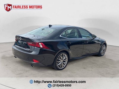 2015 Lexus IS 250 Base 4dr Sedan