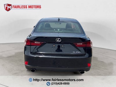 2015 Lexus IS 250 Base 4dr Sedan