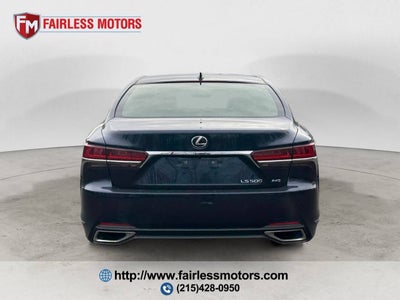 2019 Lexus LS 500 F SPORT AWD 4dr Sedan