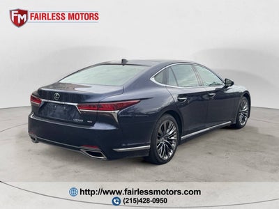2019 Lexus LS 500 F SPORT AWD 4dr Sedan