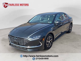 2021 Hyundai Sonata Hybrid Blue 4dr Sedan