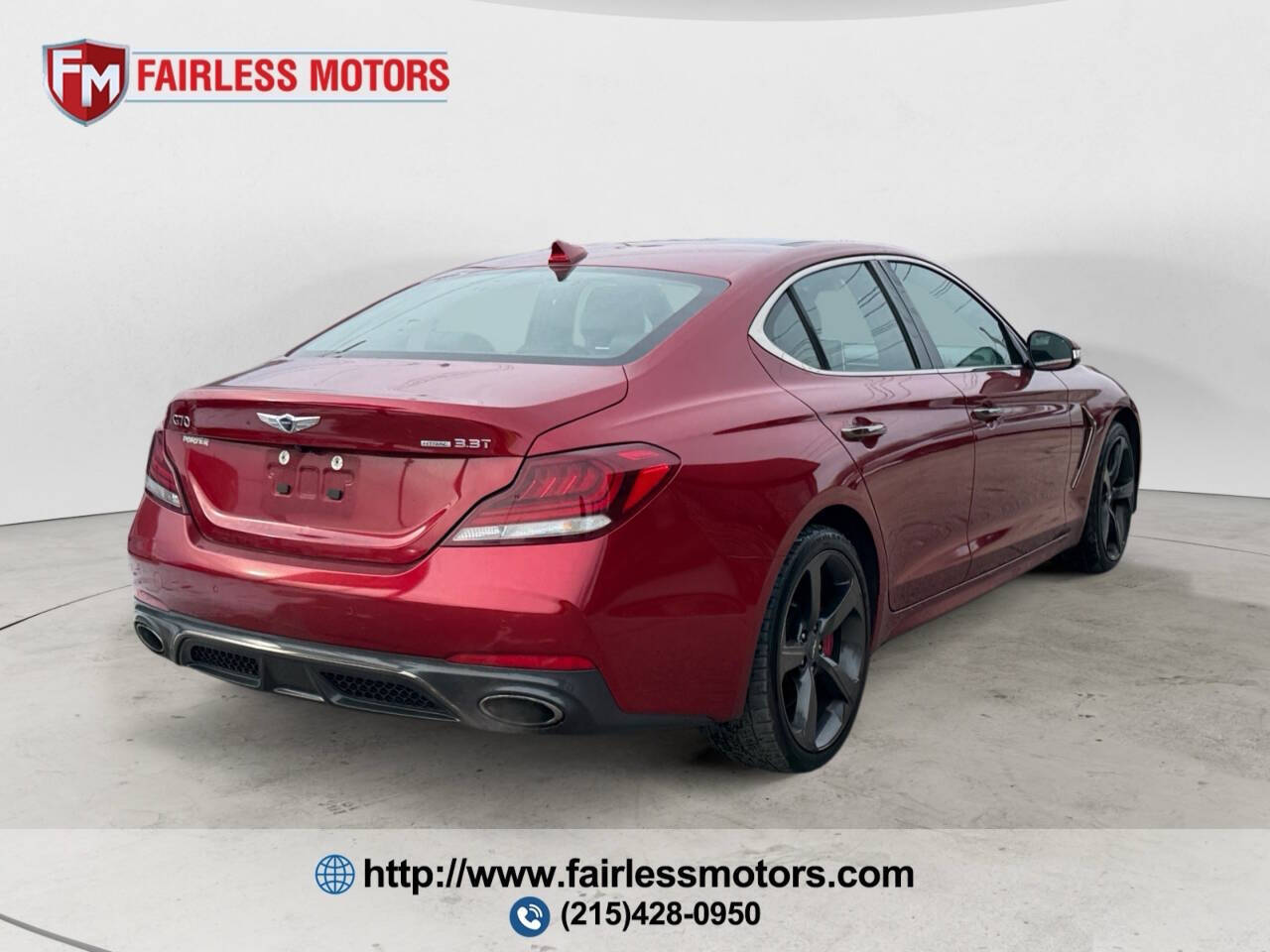 2019 Genesis G70 3.3T Dynamic Edition AWD 4dr Sedan