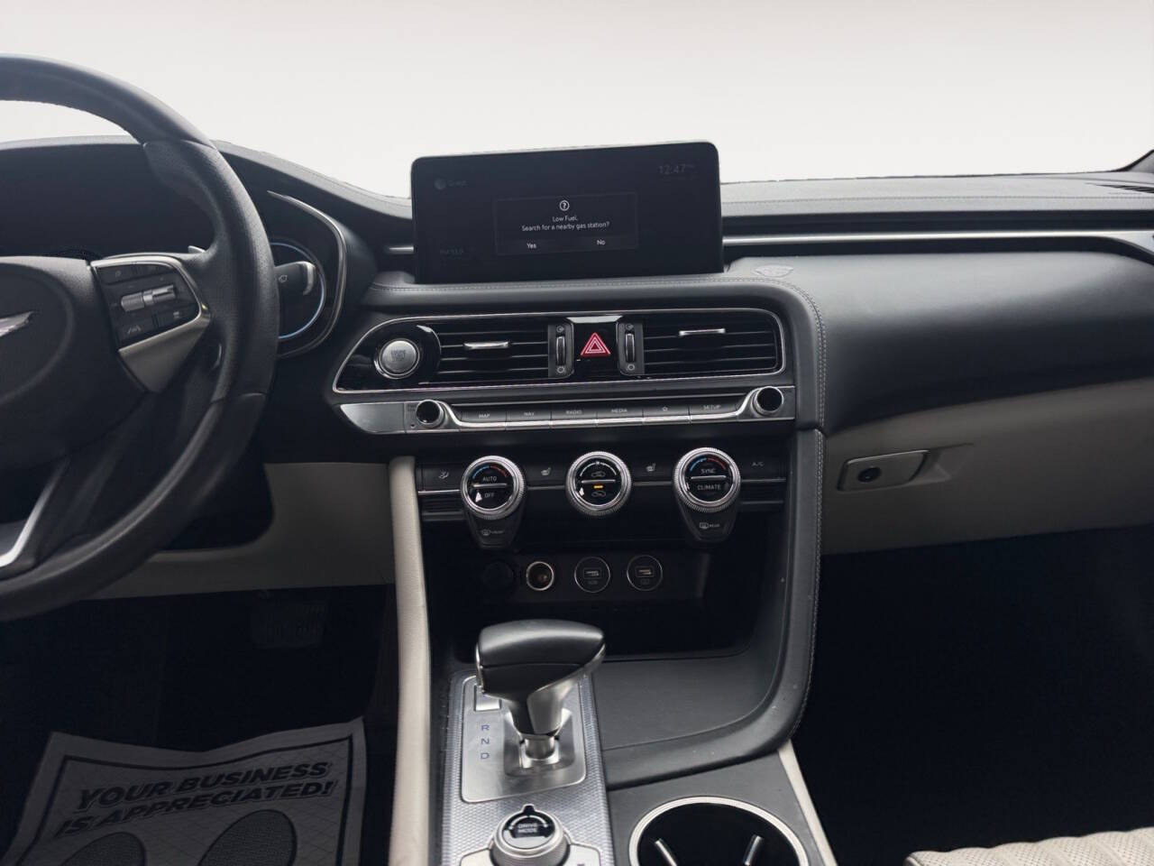 2022 Genesis G70 3.3T Standard 4dr Sedan