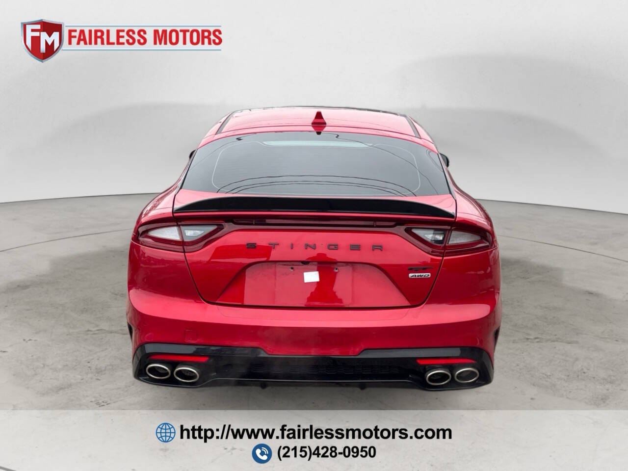 2018 Kia Stinger GT2 AWD 4dr Sedan