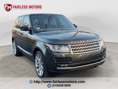 2017 Land Rover Range Rover Supercharged AWD 4dr SUV