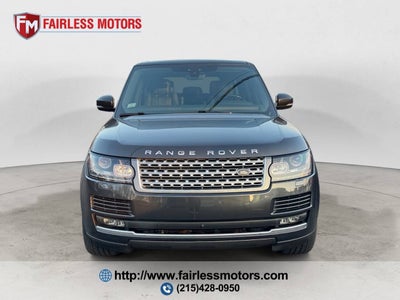2017 Land Rover Range Rover Supercharged AWD 4dr SUV