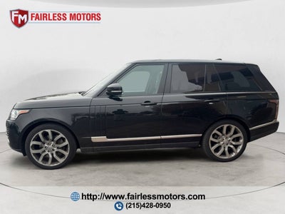 2017 Land Rover Range Rover HSE AWD 4dr SUV