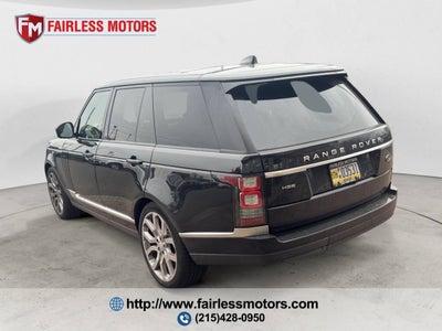 2017 Land Rover Range Rover HSE AWD 4dr SUV