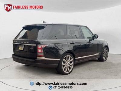 2017 Land Rover Range Rover HSE AWD 4dr SUV