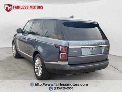 2018 Land Rover Range Rover HSE AWD 4dr SUV